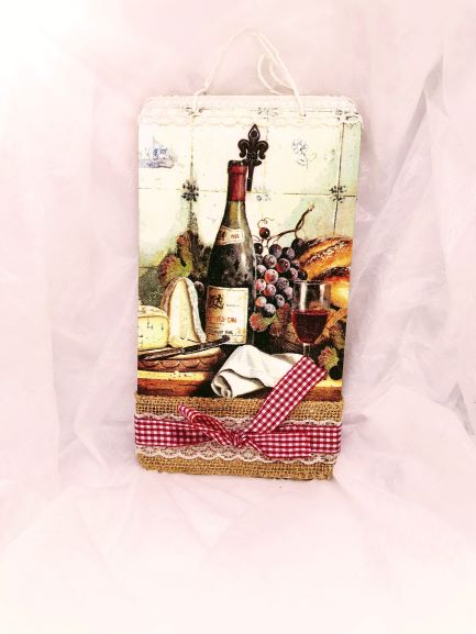 Dekorativna tablica - obešanka - VINSKA KLET