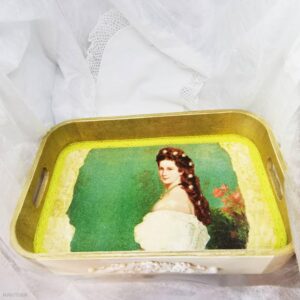 Leseni pladenj - Princesa Sisi