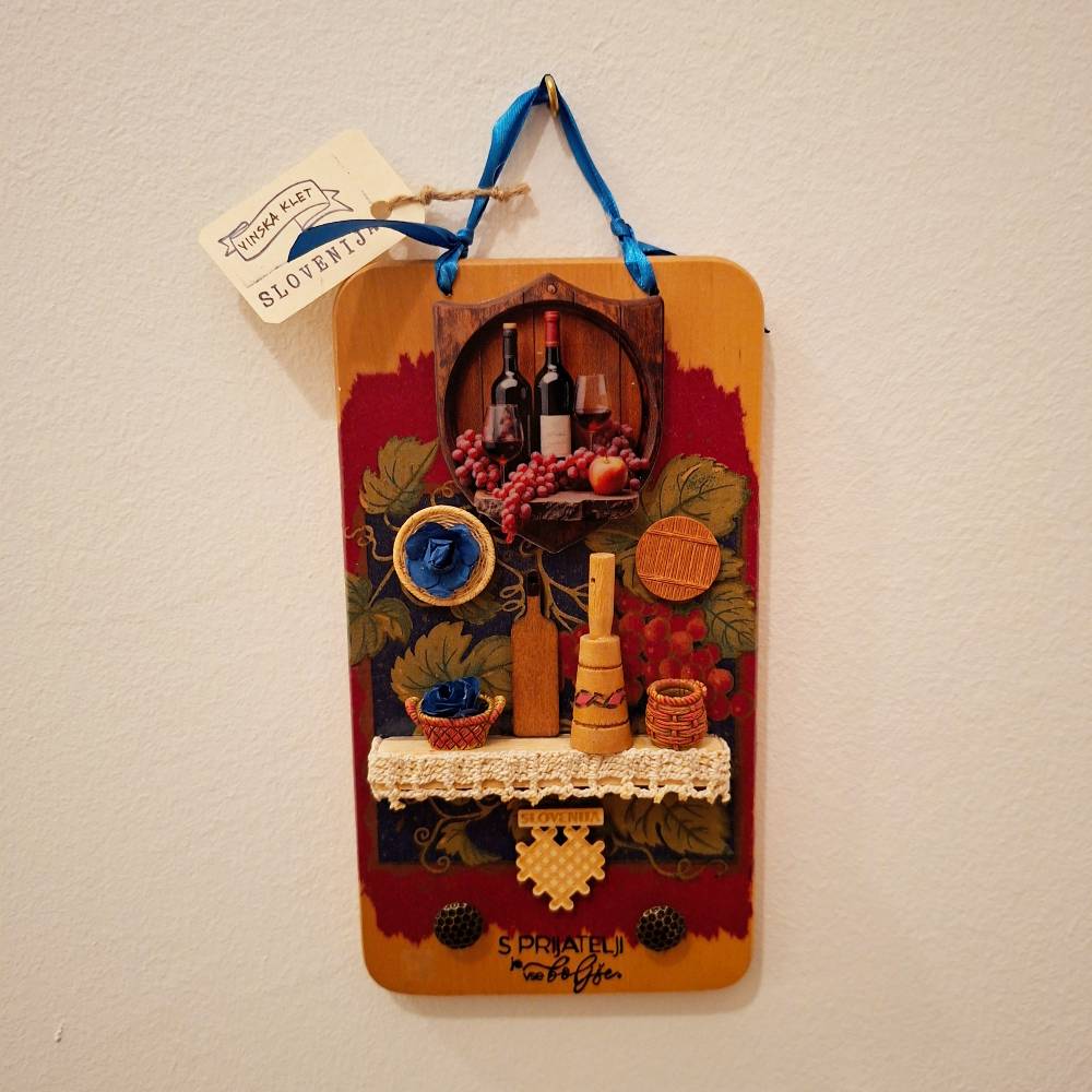Dekorativna tablica - obešanka - VINSKA KLET