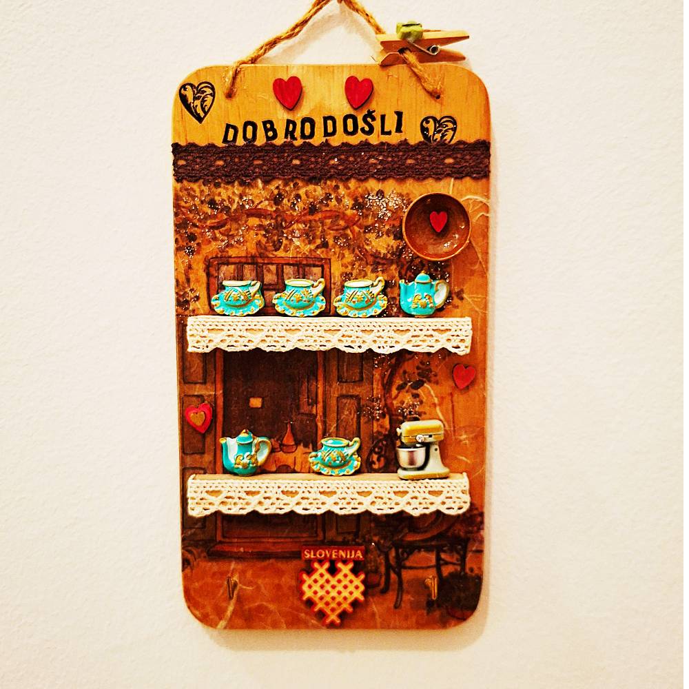 Dekorativna tablica - obešanka - ZIDANICA